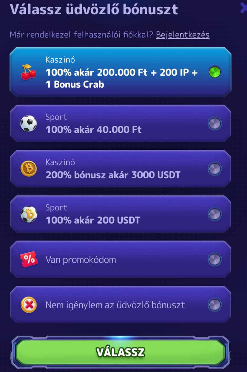 alf select bonus
