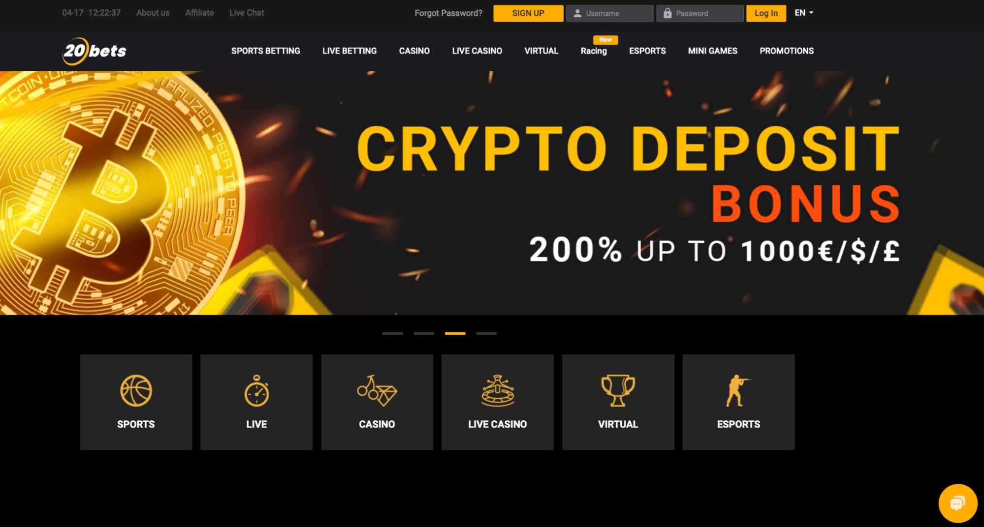 20bets review