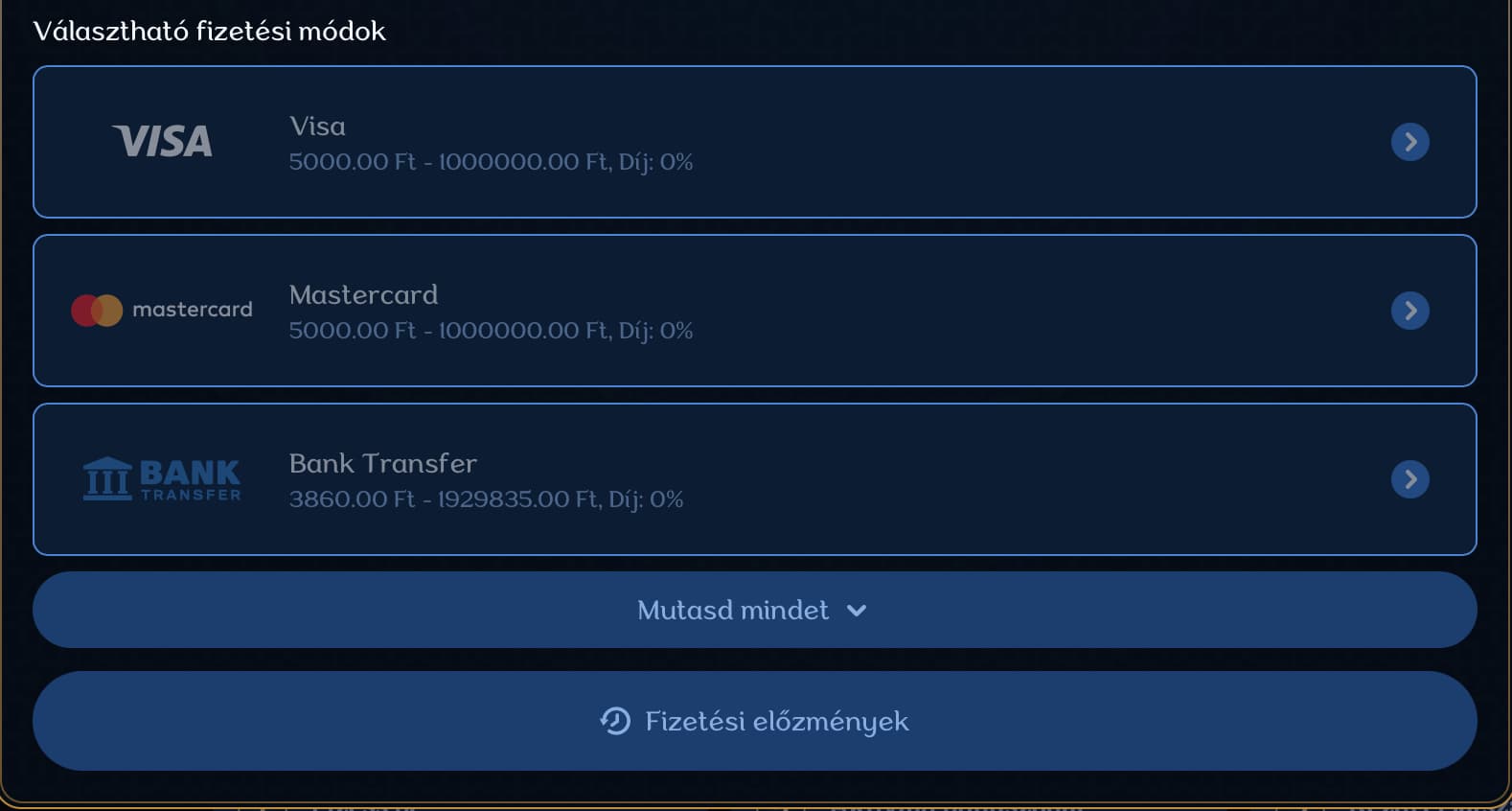millioner payment
