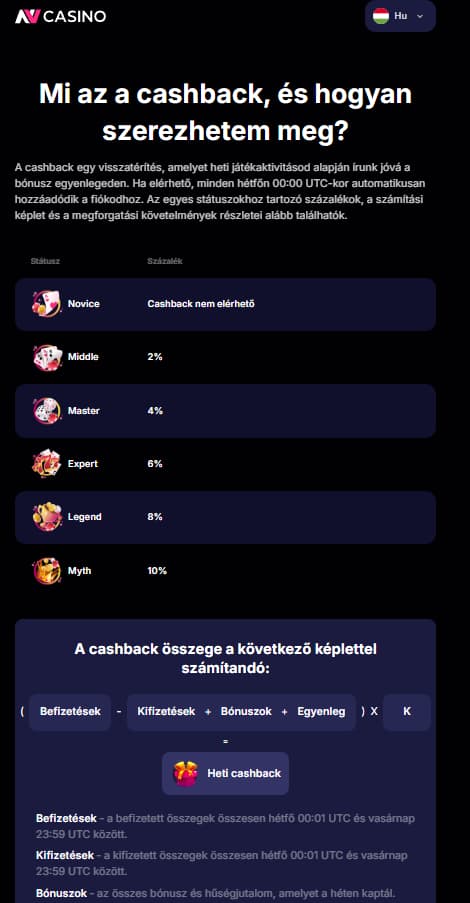 nv cashback